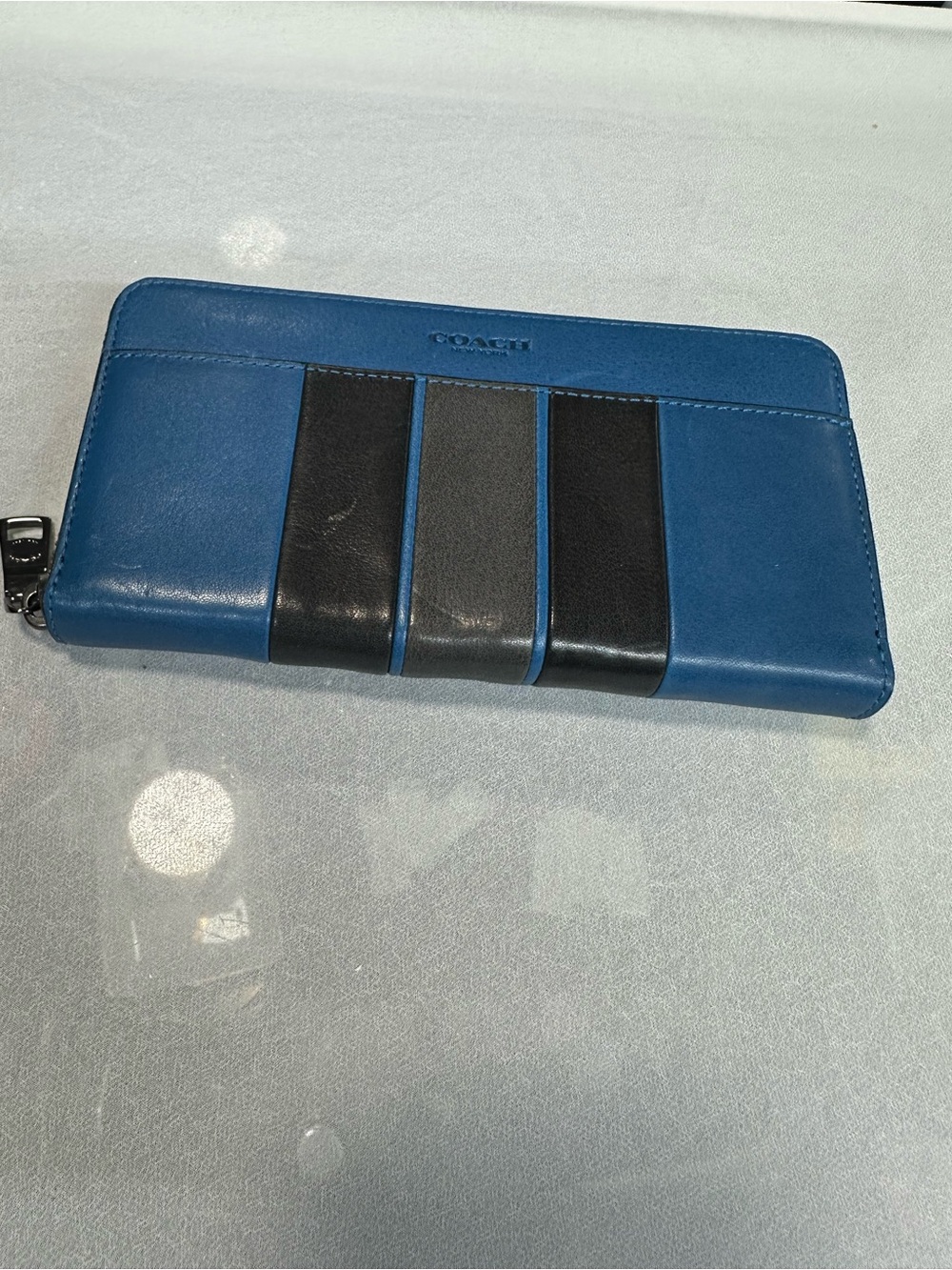 Coach Accordion Wallet With Varsity Stripe . New no tag